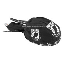 OEM Produce logotipo personalizado impreso promocional negro algodón Biker sombrero sombreros